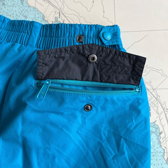 Vintage 90s Bright Blue Columbia Snow Pants - Picture 6 of 10